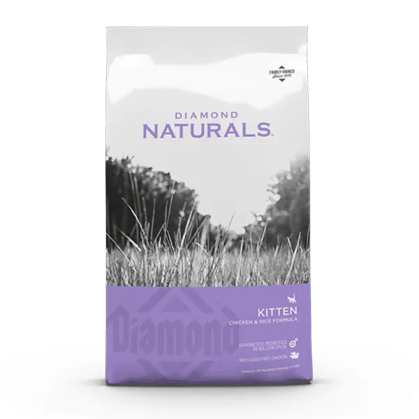 Diamond Natural Pollo y arroz para gatitos