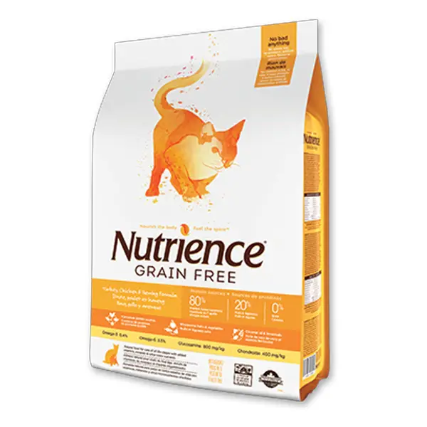 Nutrience grain free pollo, pavo y arenque