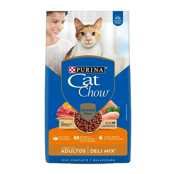 Purina cat chow delimix adultos