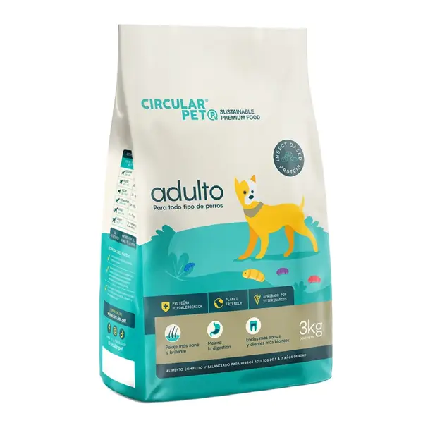 Circular Pet Hipoalergénico para perros