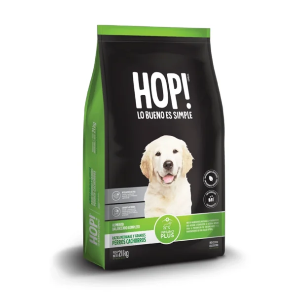 Hop! Perro Cachorro Razas Medianas y Grandes