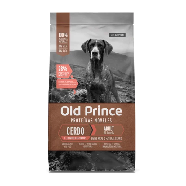 Old Prince Proteínas Noveles Adultos Todas las Razas Cerdo y Legumbres Naturales