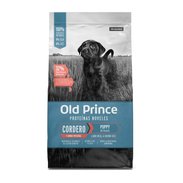 Old Prince Proteínas Noveles Cachorros Cordero y Arroz Integral
