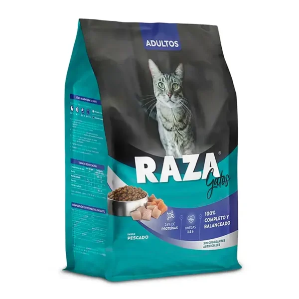 Raza Gatos Sabor Pescado