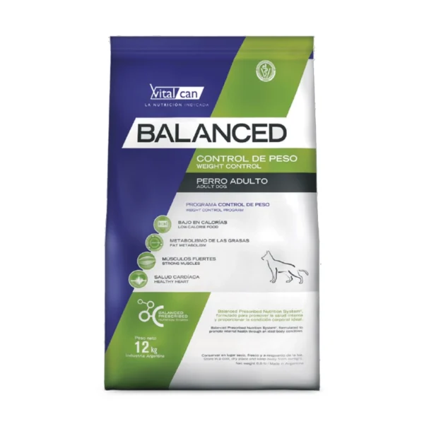 Vitalcan Balanced Adulto Control de Peso