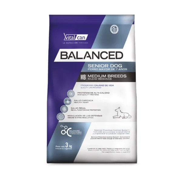 Vitalcan Balanced Senior Raza Mediana
