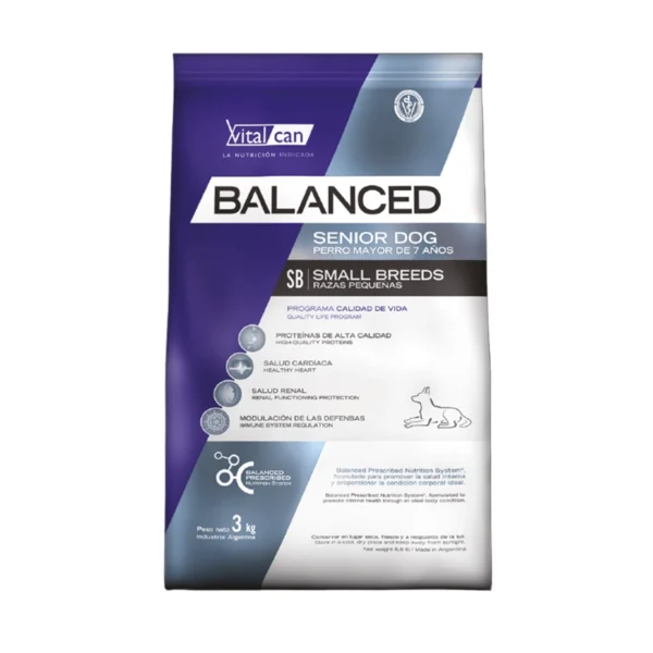 Vitalcan Balanced Senior Raza Pequeña