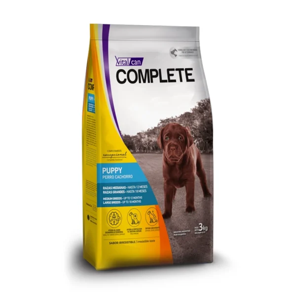Vitalcan Complete Cachorros Razas Medianas y Grandes