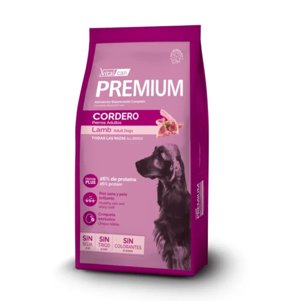 Vitalcan Premium Perro Adulto Cordero