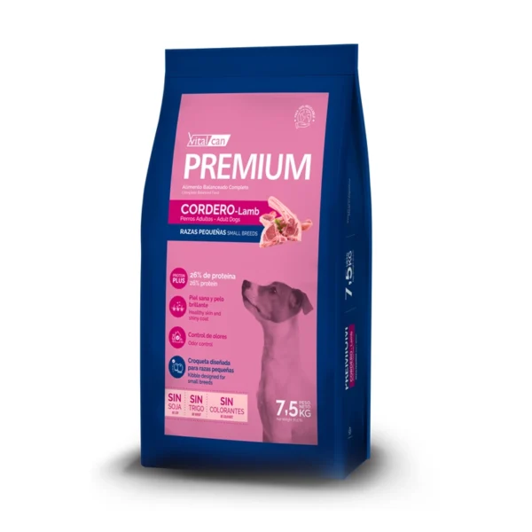 Vitalcan Premium Raza Pequeña Cordero