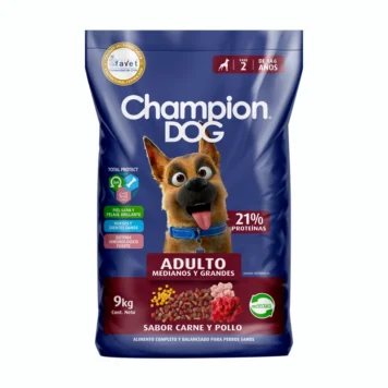Champion Dog Adulto Medianos y Grandes Carne & Pollo