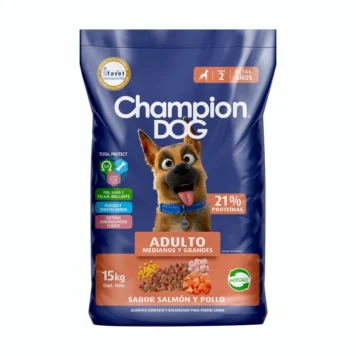 Champion Dog Adulto Medianos y Grandes Salmon & Pollo