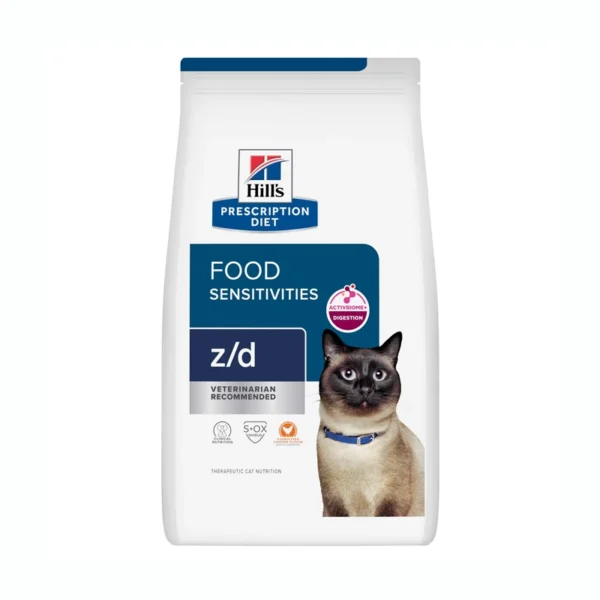 Hills Prescription Diet Food Sensitivities Z/D Gato