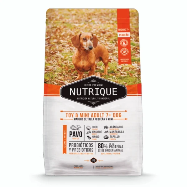 Nutrique Toy & Mini Adulto 7+ Dog