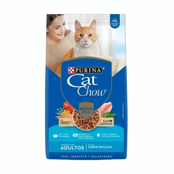 Purina Cat Chow Adultos Delicias sabor Pescado Defense Plus