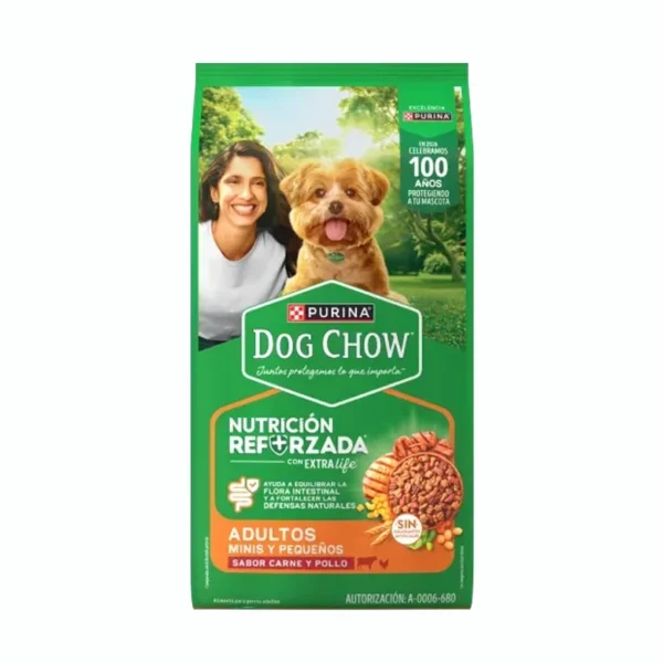 Purina Dog Chow Adultos Minis & Pequeños Carne y Pollo