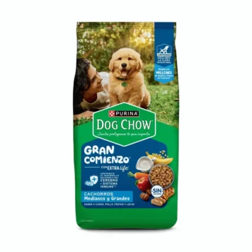 Purina Dog Chow Gran Comienzo Cachorros Medianos y Grandes