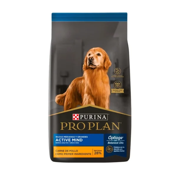 Purina Pro Plan Active Mind Razas Medianas y Grandes