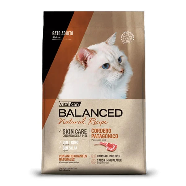 Vitalcan Balanced Natural Recipe Cordero